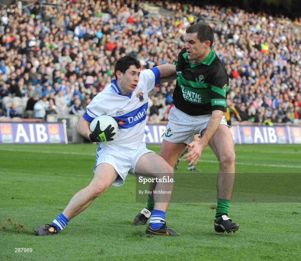 17 March 2008; Ruairi Trainor, St Vincents, in action against Martin Cronin, Nemo Rangers. AIB All-Ireland Club Football Final, St Vincents v Nemo Rangers, Croke Park, Dublin. Picture credit; Ray McManus / SPORTSFILE