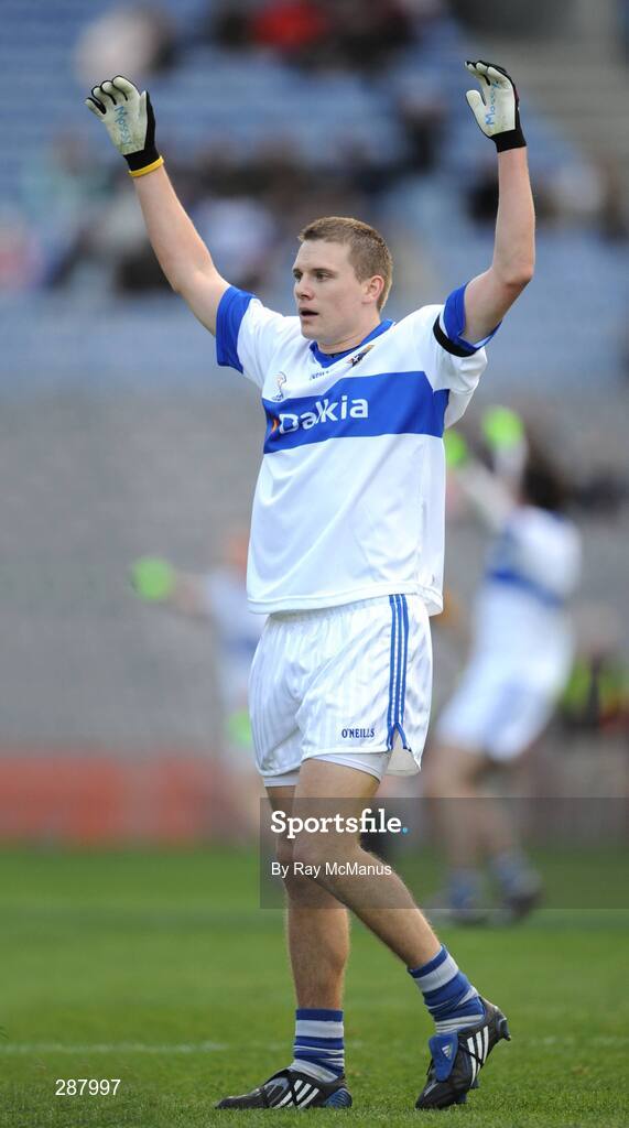 17 March 2008; Tomas Quinn, St Vincents, reacts at the final whistle. AIB All-Ireland Club Football Final, St Vincents v Nemo Rangers, Croke Park, Dublin. Picture credit; Ray McManus / SPORTSFILE