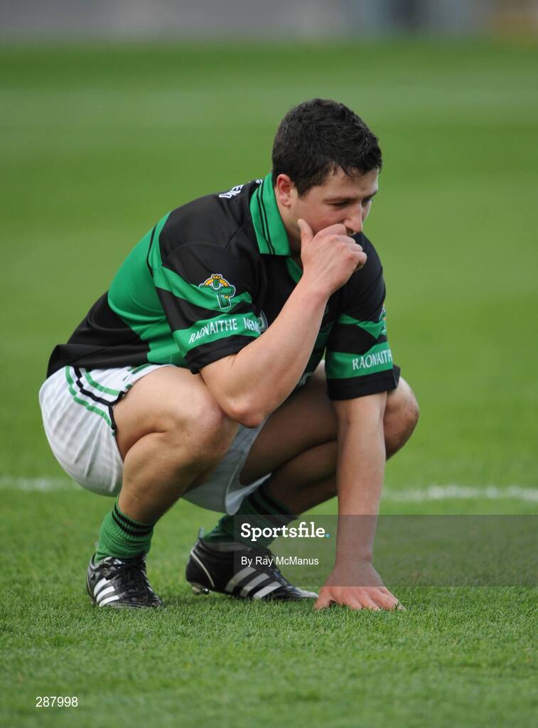 17 March 2008; Brian O'Regan, Nemo Rangers, shows his disapointment after the final whistle. AIB All-Ireland Club Football Final, St Vincents v Nemo Rangers, Croke Park, Dublin. Picture credit; Ray McManus / SPORTSFILE