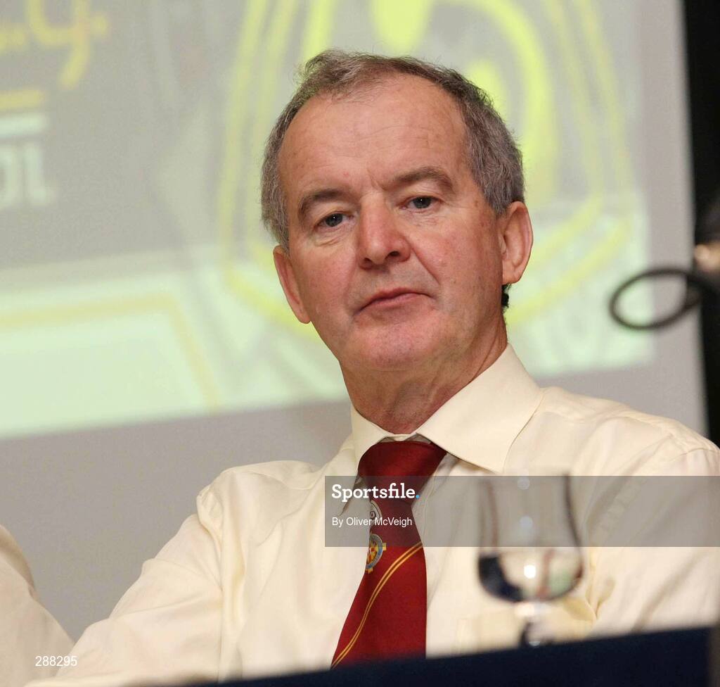 23 February 2008; Ulster Council PRO, Michael Hasson, during the Ulster Council Convention. Ulster Council Convention, Canal Court Hotel, Newry, Co. Down. Picture credit; Oliver McVeigh / SPORTSFILE