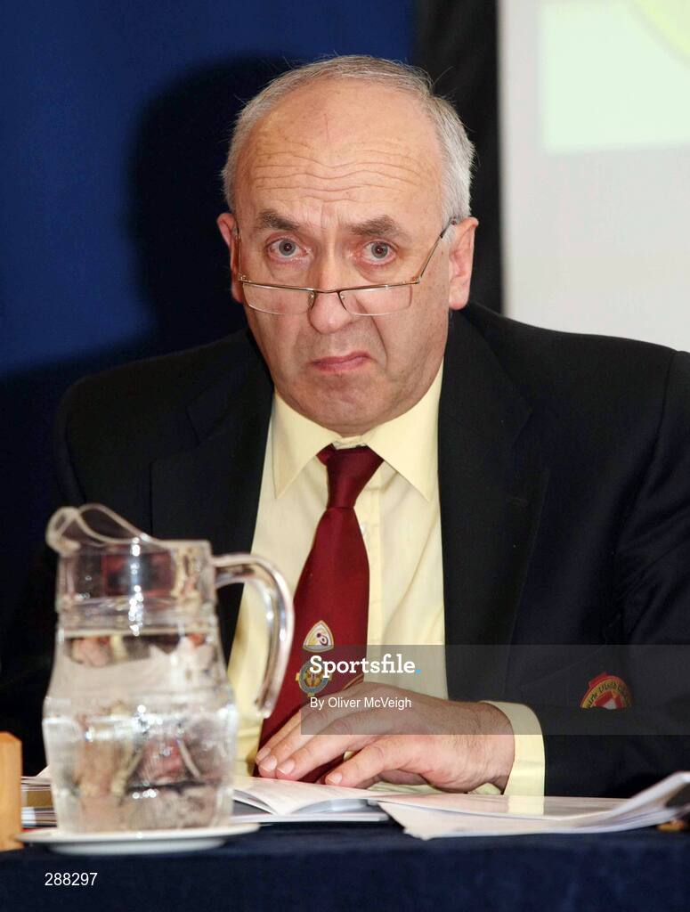 23 February 2008; Ulster Council Secretary, Danny Murphy, during the Ulster Council Convention. Ulster Council Convention, Canal Court Hotel, Newry, Co. Down. Picture credit; Oliver McVeigh / SPORTSFILE