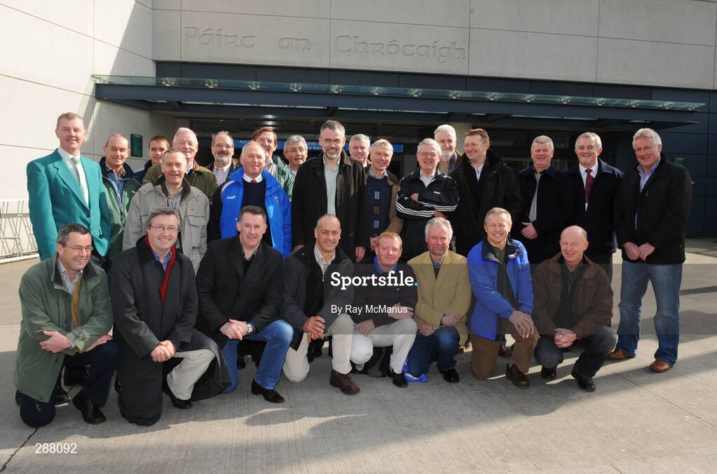 17 March 2008; Members of the 1978 All-Ireland Club Football Champions Thomond College, Limerick, gathered together to celebrate their achievement 30 years on. Thomond College claimed the crown when they defeated St. Johns, Antrim, in Croke Park on a scoreline of 2-14 v 1-3 on the 26 March 1978. AIB All-Ireland Club Football Final - St Vincents v Nemo Rangers, Croke Park, Dublin. Picture credit; Ray McManus / SPORTSFILE