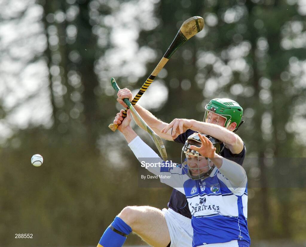 23 March 2008; Shane Maher, Tipperary, in action against John Rowney, Laois. Allianz National Hurling League, Division 1A, Round 5, Tipperary v Laois, Leahy Park, Cashel, Co. Tipperary. Picture credit; David Maher / SPORTSFILE
