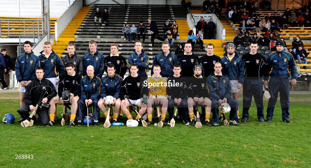 23 March 2008; The Antrim team. Allianz National Hurling League, Division 1A, Round 5, Kilkenny v Antrim, Nowlan Park, Kilkenny. Picture credit; Pat Murphy / SPORTSFILE