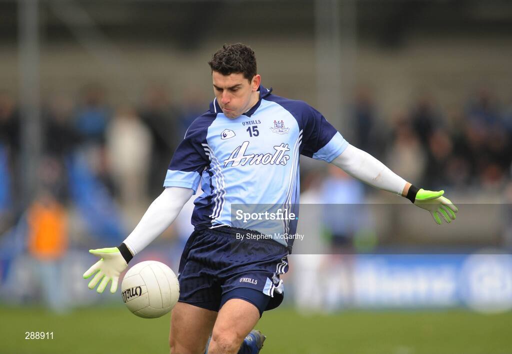 23 March 2008; Bernard Brogan, Dublin. Allianz National Football League, Division 2, Round 4, Dublin v Monaghan, Parnell Park, Dublin. Picture credit; Stephen McCarthy / SPORTSFILE