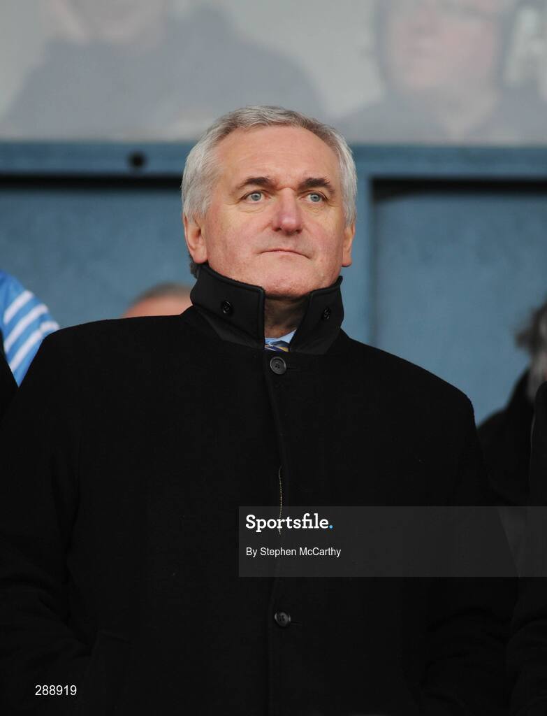 23 March 2008; An Taoiseach Bertie Ahern, TD. Allianz National Football League, Division 2, Round 4, Dublin v Monaghan, Parnell Park, Dublin. Picture credit; Stephen McCarthy / SPORTSFILE