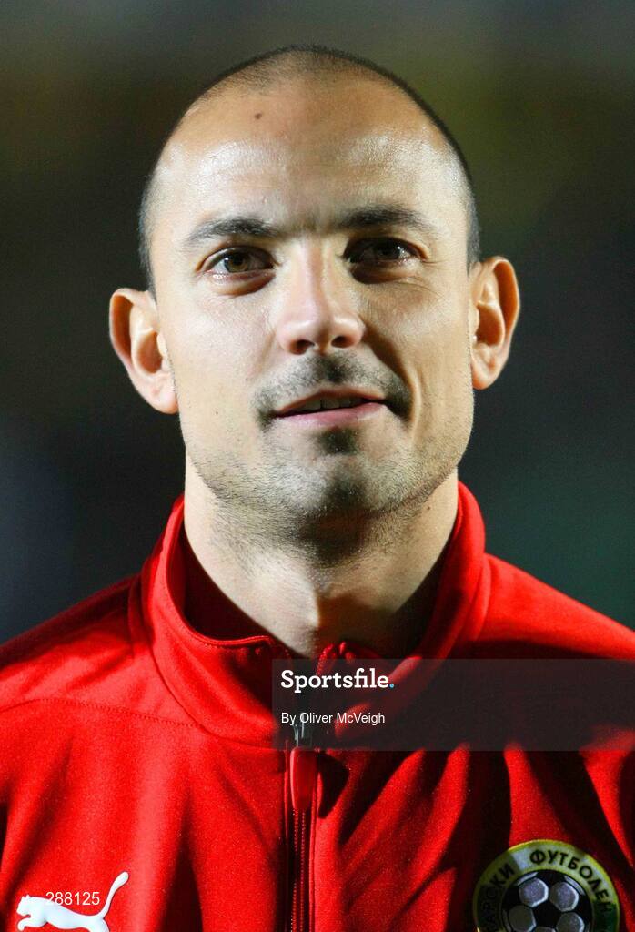 6 February 2008; Stanislav Angelov, Bulgaria. International Friendly, Northern Ireland v Bulgaria, Windsor Park, Belfast, Co. Antrim. Picture credit; Oliver McVeigh / SPORTSFILE