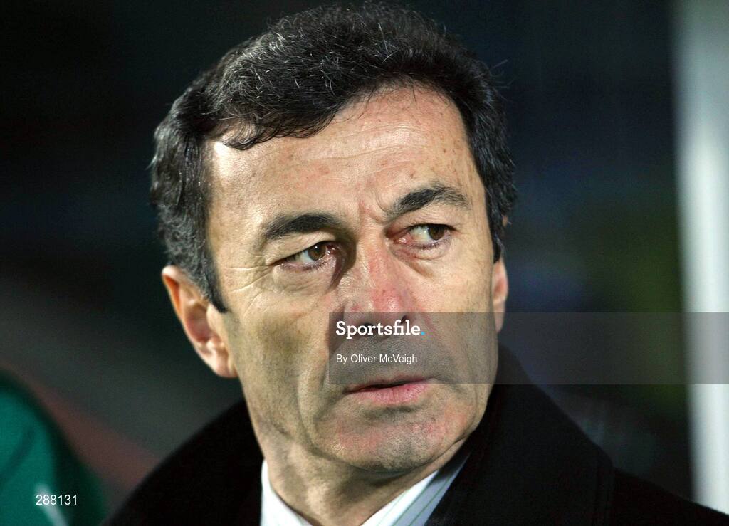 6 February 2008; Bulgaria manager Plamen Markov. International Friendly, Northern Ireland v Bulgaria, Windsor Park, Belfast, Co. Antrim. Picture credit; Oliver McVeigh / SPORTSFILE