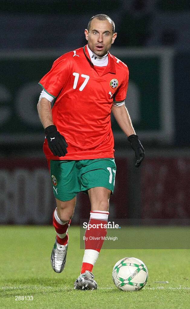 6 February 2008; Martin Petrov, Bulgaria. International Friendly, Northern Ireland v Bulgaria, Windsor Park, Belfast, Co. Antrim. Picture credit; Oliver McVeigh / SPORTSFILE