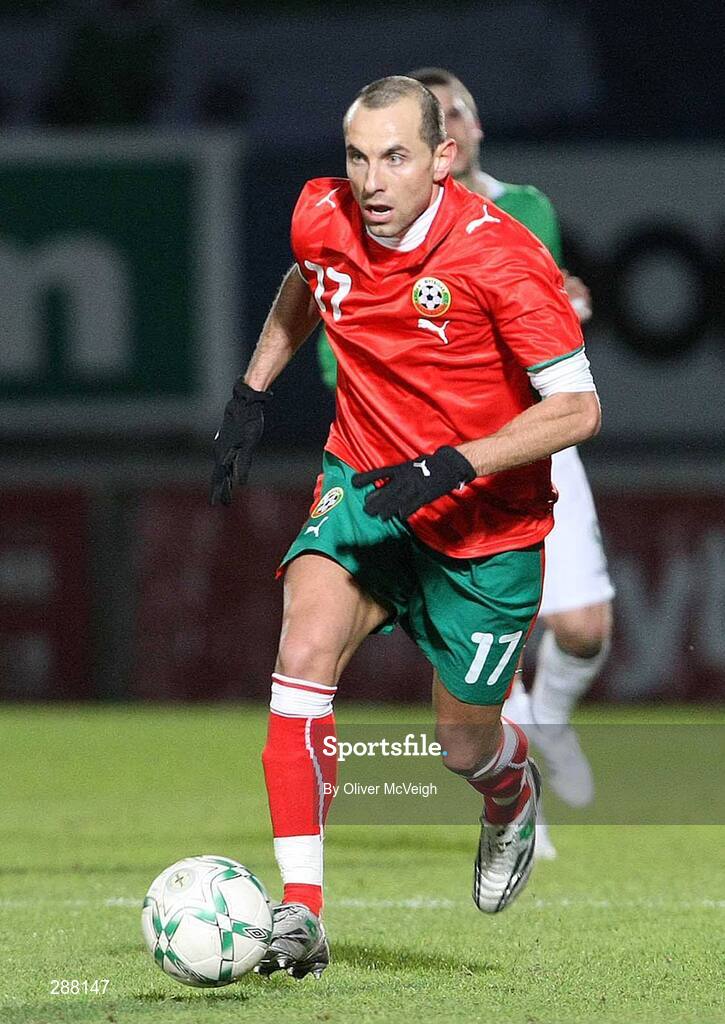 6 February 2008; Martin Petrov, Bulgaria. International Friendly, Northern Ireland v Bulgaria, Windsor Park, Belfast, Co. Antrim. Picture credit; Oliver McVeigh / SPORTSFILE