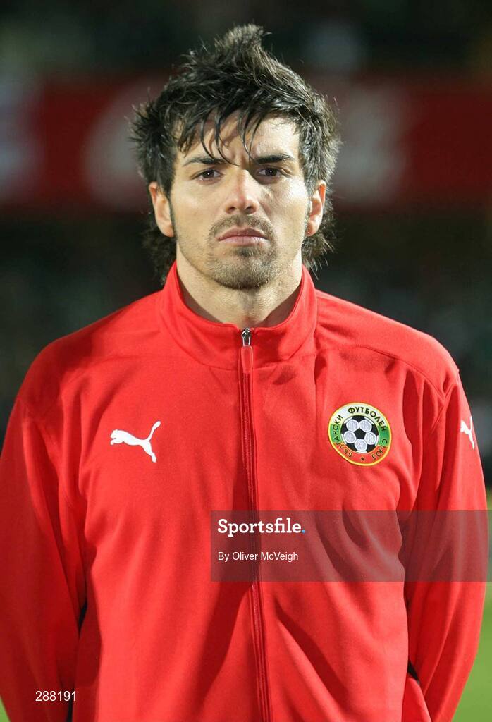 6 February 2008; Blagoy Georgiev, Bulgaria. International Friendly, Northern Ireland v Bulgaria, Windsor Park, Belfast, Co. Antrim. Picture credit; Oliver McVeigh / SPORTSFILE