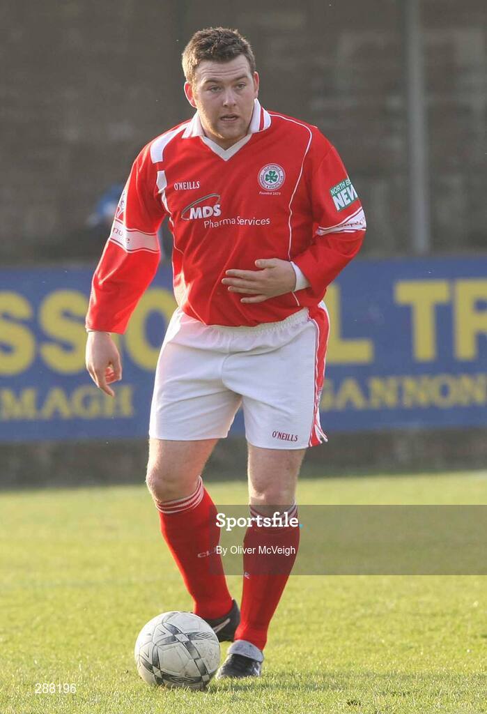 16 February 2008; Declan O'Hara, Cliftonville. Carnegie League Premier Division, Dungannon Swifts v Cliftonville, Stangmore Park, Dungannon, Co. Tyrone. Picture credit; Oliver McVeigh / SPORTSFILE