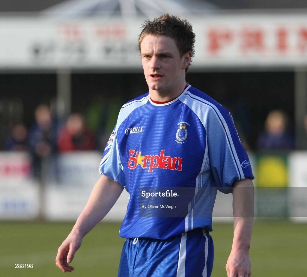 16 February 2008; Jamie Tomelty, Dungannon Swifts. Carnegie League Premier Division, Dungannon Swifts v Cliftonville, Stangmore Park, Dungannon, Co. Tyrone. Picture credit; Oliver McVeigh / SPORTSFILE