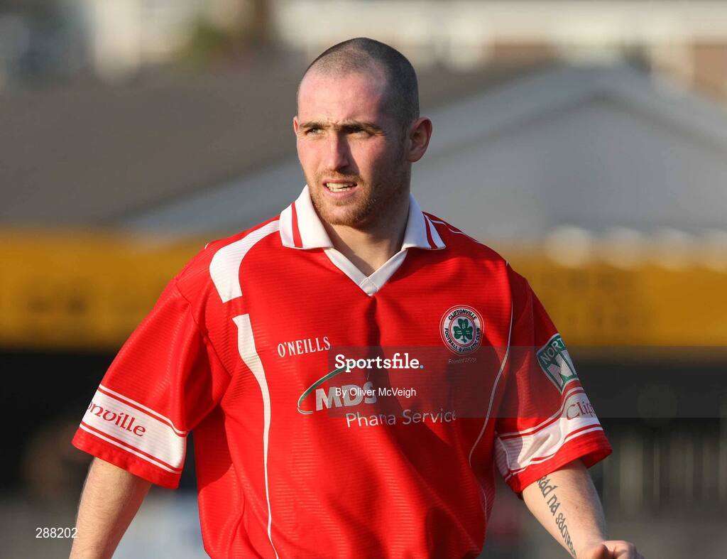 16 February 2008; Barry Johnston, Cliftonville. Carnegie League Premier Division, Dungannon Swifts v Cliftonville, Stangmore Park, Dungannon, Co. Tyrone. Picture credit; Oliver McVeigh / SPORTSFILE