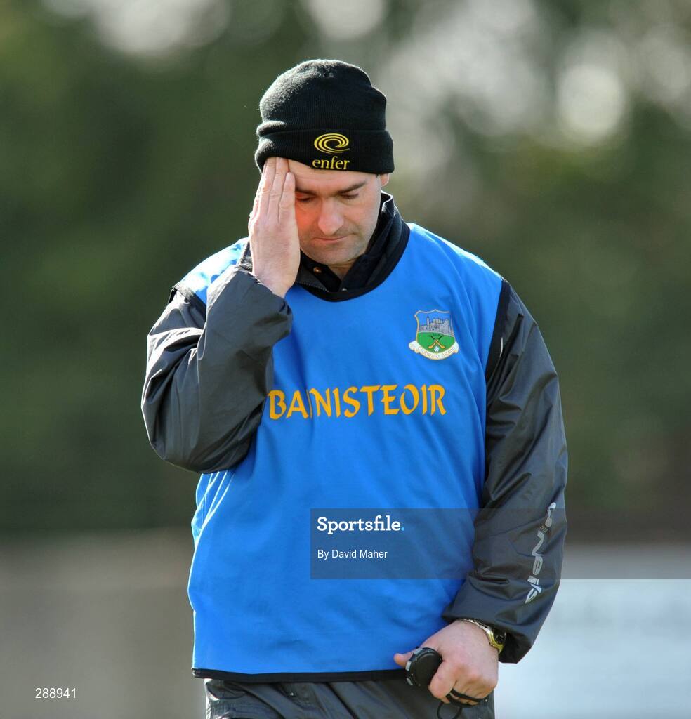 23 March 2008; Liam Sheedy, Tipperary manager. Allianz National Hurling League, Division 1A, Round 5, Tipperary v Laois, Leahy Park, Cashel, Co. Tipperary. Picture credit; David Maher / SPORTSFILE
