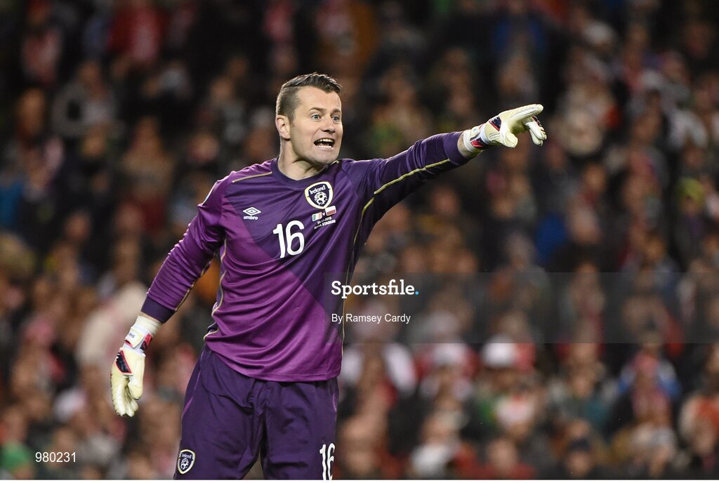 29 March 2015; Shay Given, Republic of Ireland. UEFA EURO 2016 Championship Qualifier, Group D, Republic of Ireland v Poland. Aviva Stadium, Lansdowne Road, Dublin. Picture credit: Ramsey Cardy / SPORTSFILE