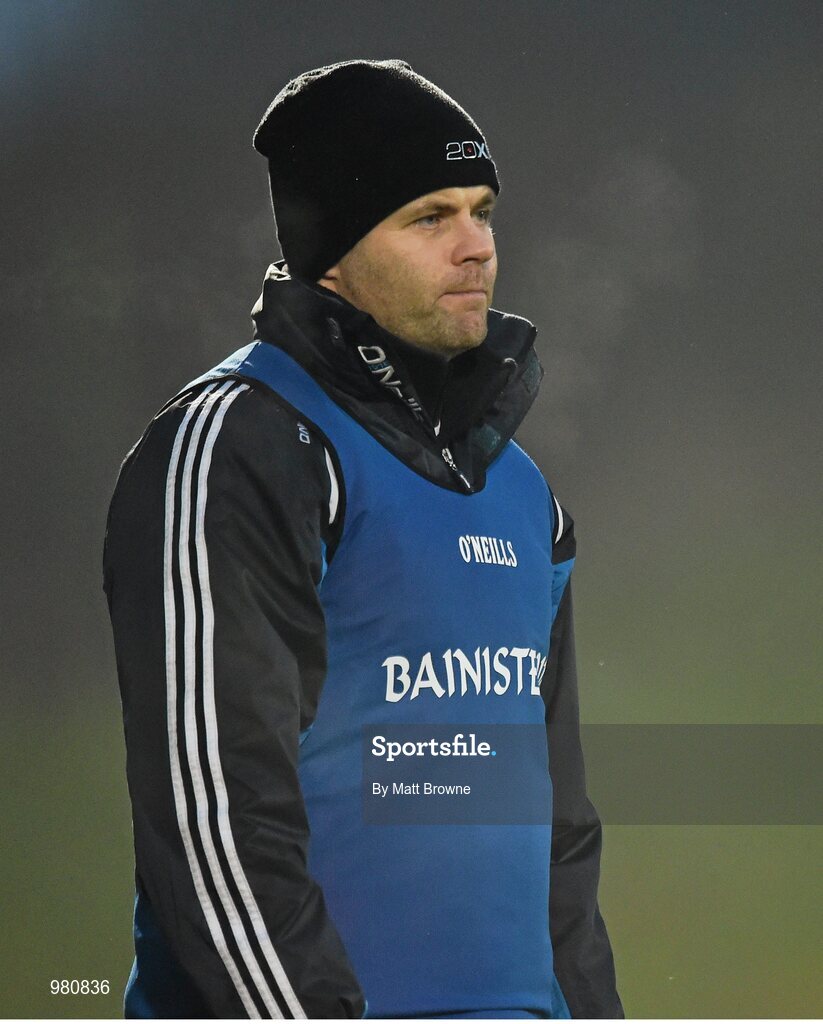 2 April 2015; Dublin manager Dessie Farrell. EirGrid Leinster U21 Football Championship Final, Dublin v Kildare. Páirc Táilteann, Navan, Co. Meath. Picture credit: Matt Browne / SPORTSFILE