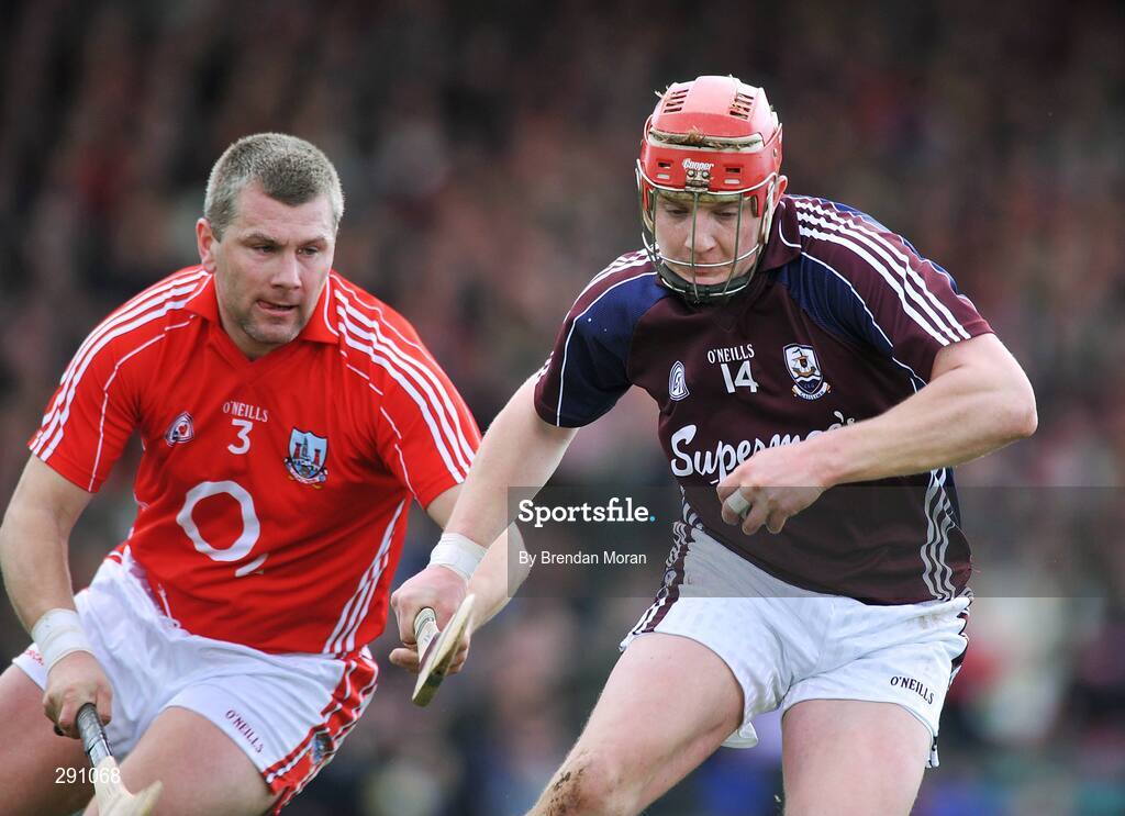 13 April 2008; Joe Canning, Galway, in action against Diarmuid O'Sullivan, Cork. Allianz National Hurling League, Division 1, semi-final, Cork v Galway, Gaelic Grounds, Limerick. Picture credit: Brendan Moran / SPORTSFILE