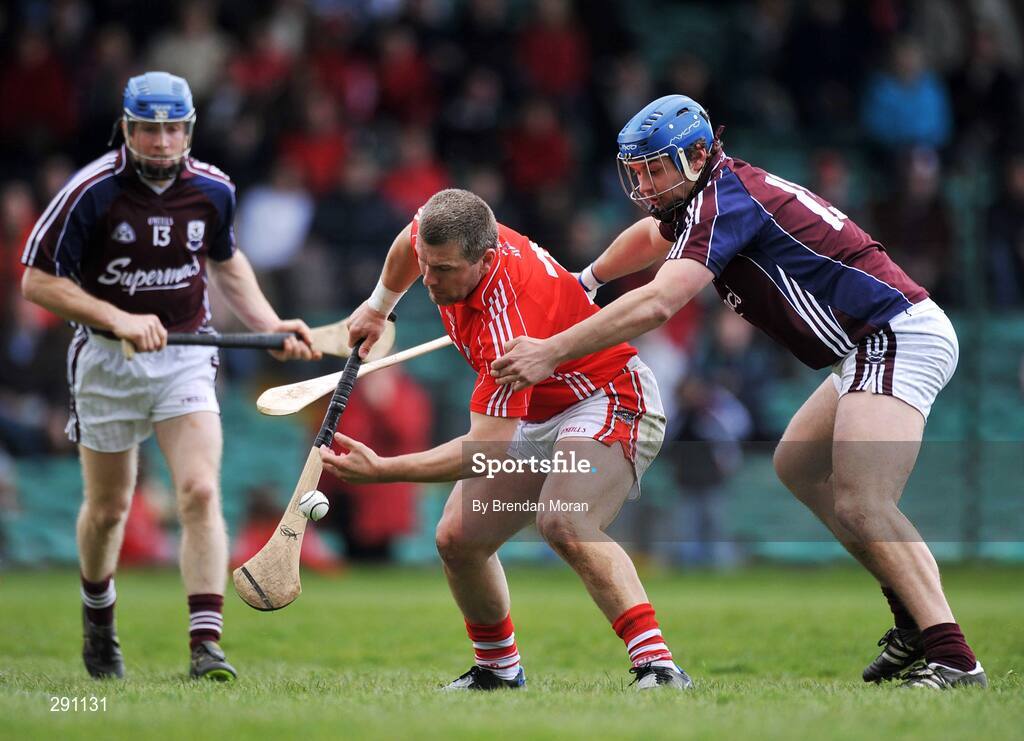 13 April 2008; Diarmuid O'Sullivan, Cork, in action against Iarla Tannian, Galway. Allianz National Hurling League, Division 1, semi-final, Cork v Galway, Gaelic Grounds, Limerick. Picture credit: Brendan Moran / SPORTSFILE