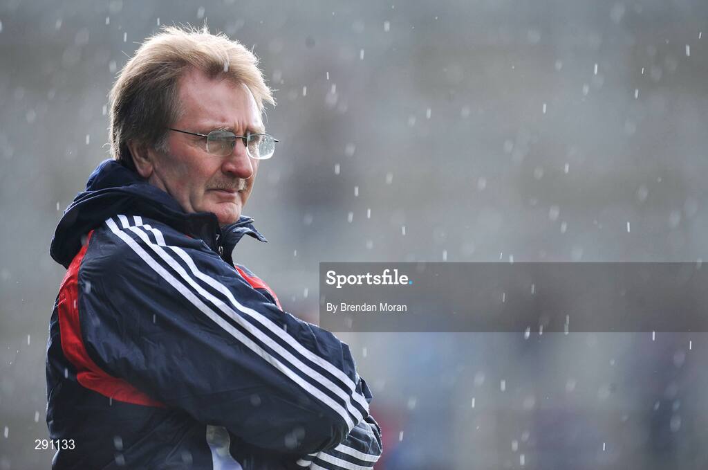 13 April 2008; Cork manager Gerald McCarthy. Allianz National Hurling League, Division 1, semi-final, Cork v Galway, Gaelic Grounds, Limerick. Picture credit: Brendan Moran / SPORTSFILE