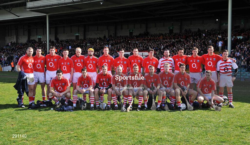 13 April 2008; The Cork squad. Allianz National Hurling League, Division 1, semi-final, Cork v Galway, Gaelic Grounds, Limerick. Picture credit: Brendan Moran / SPORTSFILE
