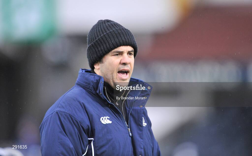 12 April 2008; Michael Cheika, Leinster head coach. Magners League, Leinster v Munster, RDS, Ballsbridge, Dublin. Picture credit: Brendan Moran / SPORTSFILE