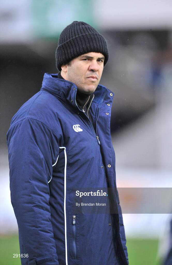 12 April 2008; Michael Cheika, Leinster head coach. Magners League, Leinster v Munster, RDS, Ballsbridge, Dublin. Picture credit: Brendan Moran / SPORTSFILE