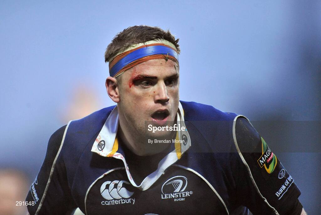 12 April 2008; Jamie Heaslip, Leinster. Magners League, Leinster v Munster, RDS, Ballsbridge, Dublin. Picture credit: Brendan Moran / SPORTSFILE