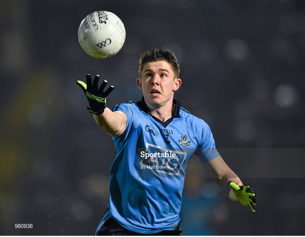 2 April 2015; David Byrne, Dublin. EirGrid Leinster U21 Football Championship Final, Dublin v Kildare. Páirc Táilteann, Navan, Co. Meath. Picture credit: Matt Browne / SPORTSFILE