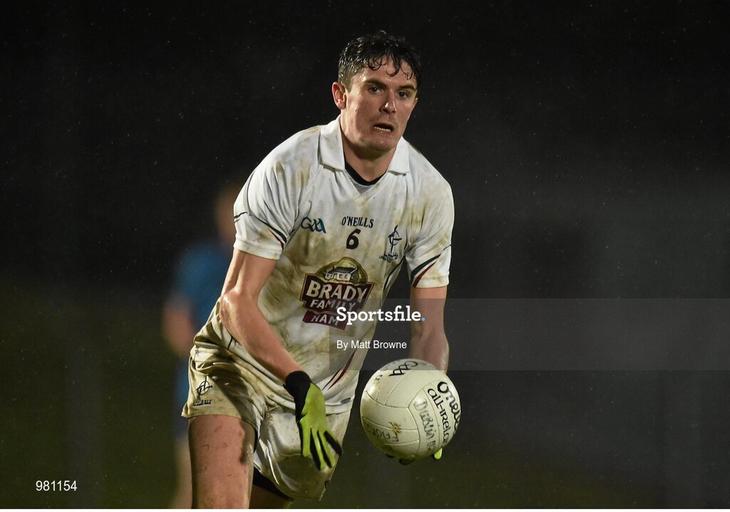 2 April 2015; David Hyland, Kildare. EirGrid Leinster U21 Football Championship Final, Dublin v Kildare. Páirc Táilteann, Navan, Co. Meath. Picture credit: Matt Browne / SPORTSFILE