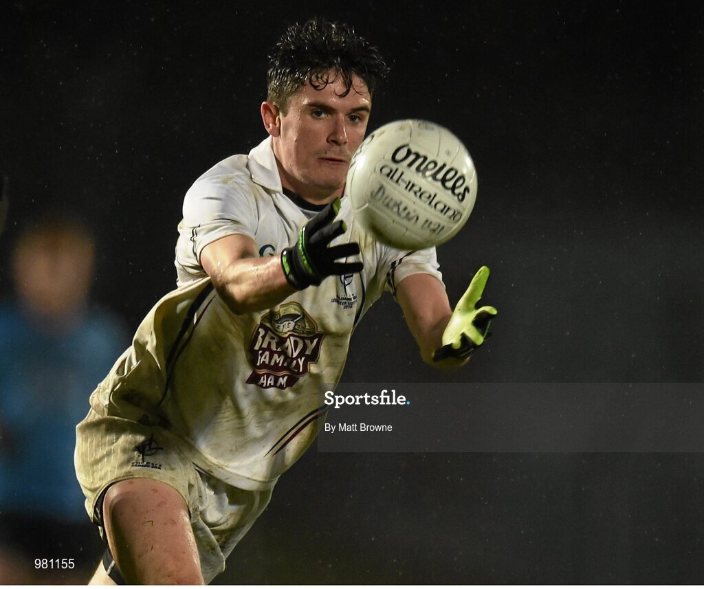 2 April 2015; David Hyland, Kildare. EirGrid Leinster U21 Football Championship Final, Dublin v Kildare. Páirc Táilteann, Navan, Co. Meath. Picture credit: Matt Browne / SPORTSFILE