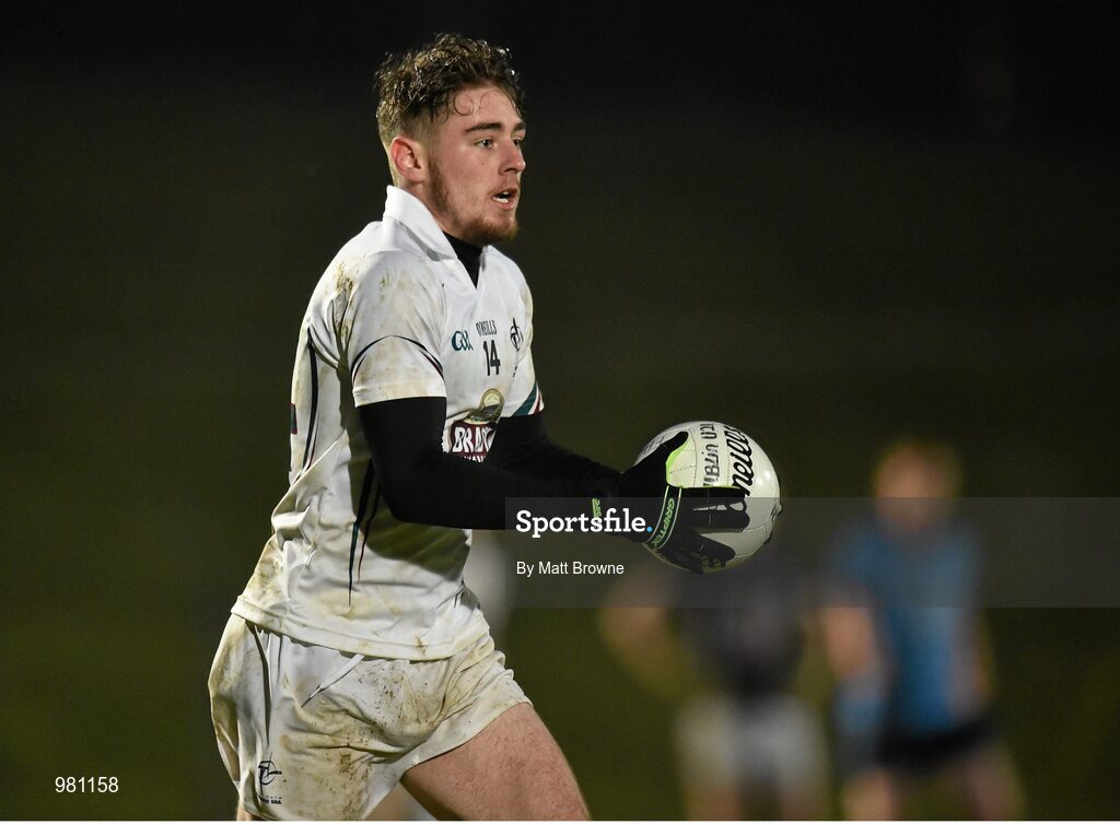2 April 2015; Mark Sherry, Kildare. EirGrid Leinster U21 Football Championship Final, Dublin v Kildare. Páirc Táilteann, Navan, Co. Meath. Picture credit: Matt Browne / SPORTSFILE
