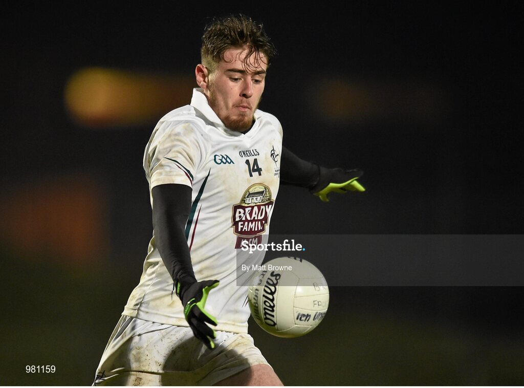 2 April 2015; Mark Sherry, Kildare. EirGrid Leinster U21 Football Championship Final, Dublin v Kildare. Páirc Táilteann, Navan, Co. Meath. Picture credit: Matt Browne / SPORTSFILE