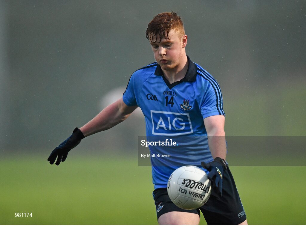 2 April 2015; Conor McHugh, Dublin. EirGrid Leinster U21 Football Championship Final, Dublin v Kildare. Páirc Táilteann, Navan, Co. Meath. Picture credit: Matt Browne / SPORTSFILE