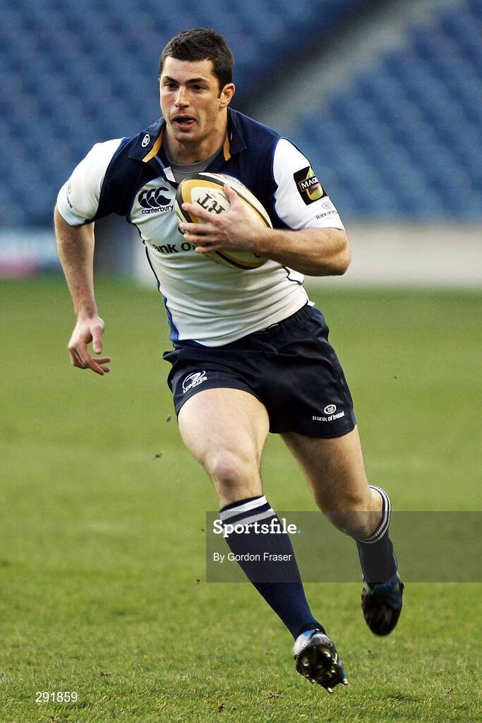 18 April 2008; Rob Kearney, Leinster, in action against Edinburgh Rugby. Magners League, Edinburgh Rugby v Leinster, Murrayfield, Edinburgh, Scotland. Picture credit: Gordon Fraser / SPORTSFILE