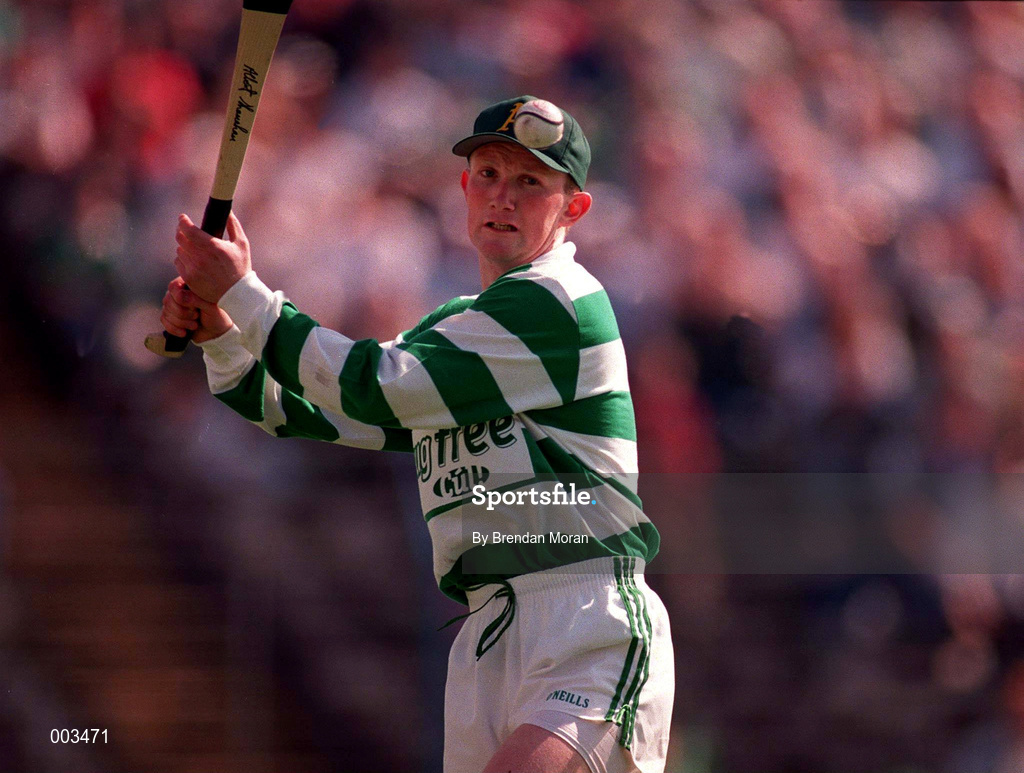25 May 1997; Albert Shanahan of Limerick during the Munster Senior Hurling Championship Quarter-Final between Limerick and Waterford at Semple Stadium in Thurles, Tipperary. Photo by Brendan Moran/Sportsfile