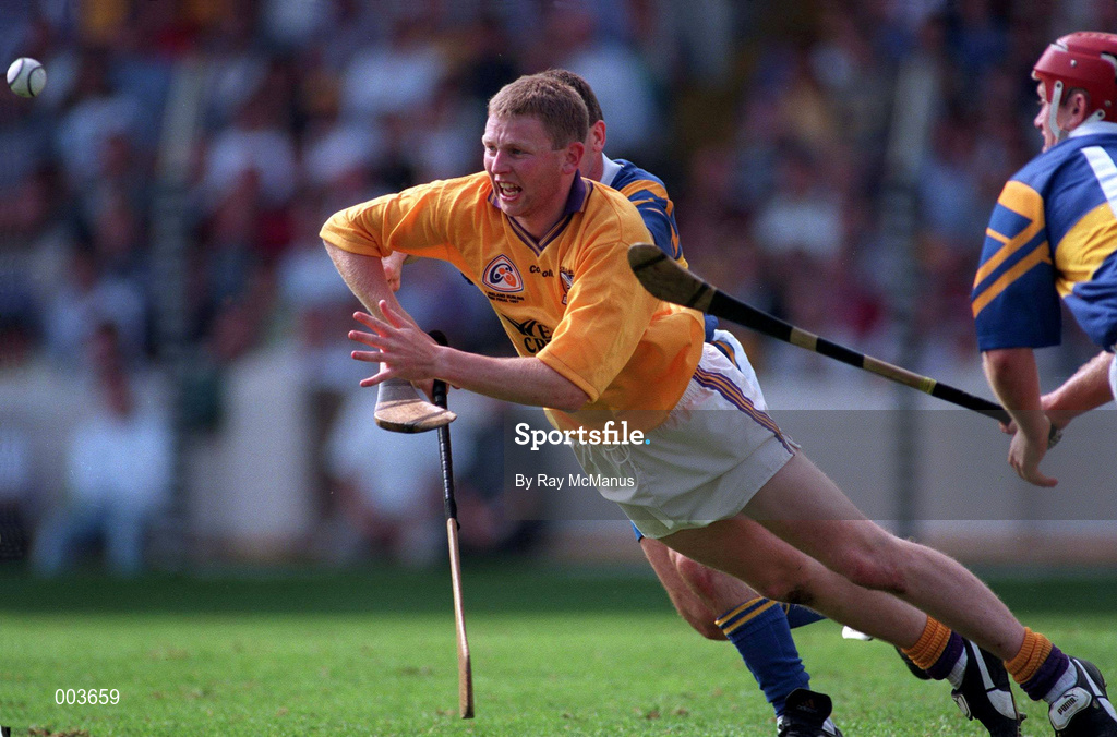 17 August 1997; Damien Fitzhenry of Wexford during the GAA All-Ireland Senior Hurling Championship Semi-Final match between Tipperary and Wexford at Croke Park in Dublin. Photo by Ray McManus/Sportsfile