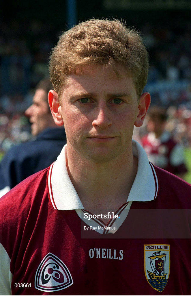 25 May 1997; Damien Mitchell of Galway before the GAA Football Senior Championship Quarter-Final match between Galway and Mayo at Tuam Stadium in Tuam, Galway. Photo by Ray McManus/Sportsfile