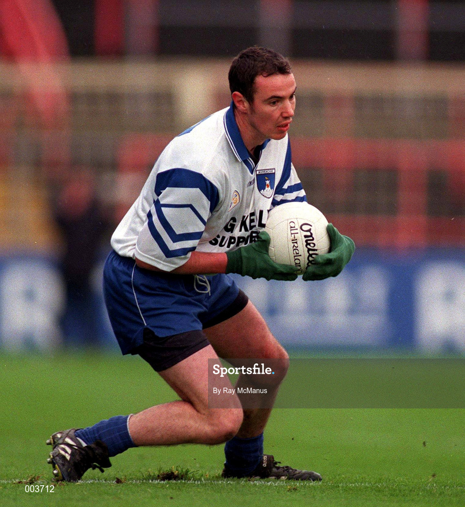 5 April 1998; Declan Smith of Monaghan during the Church & General National Football League quarter-final match between Down and Monaghan at Croke Park in Dublin. Photo by Ray McManus/Sportsfile