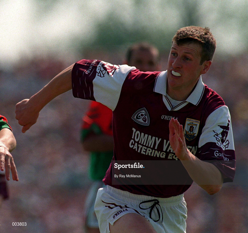 25 May 1997; Gary Fahey of Galway during the GAA Football Senior Championship Quarter-Final match between Galway and Mayo at Tuam Stadium in Tuam, Galway. Photo by Ray McManus/Sportsfile