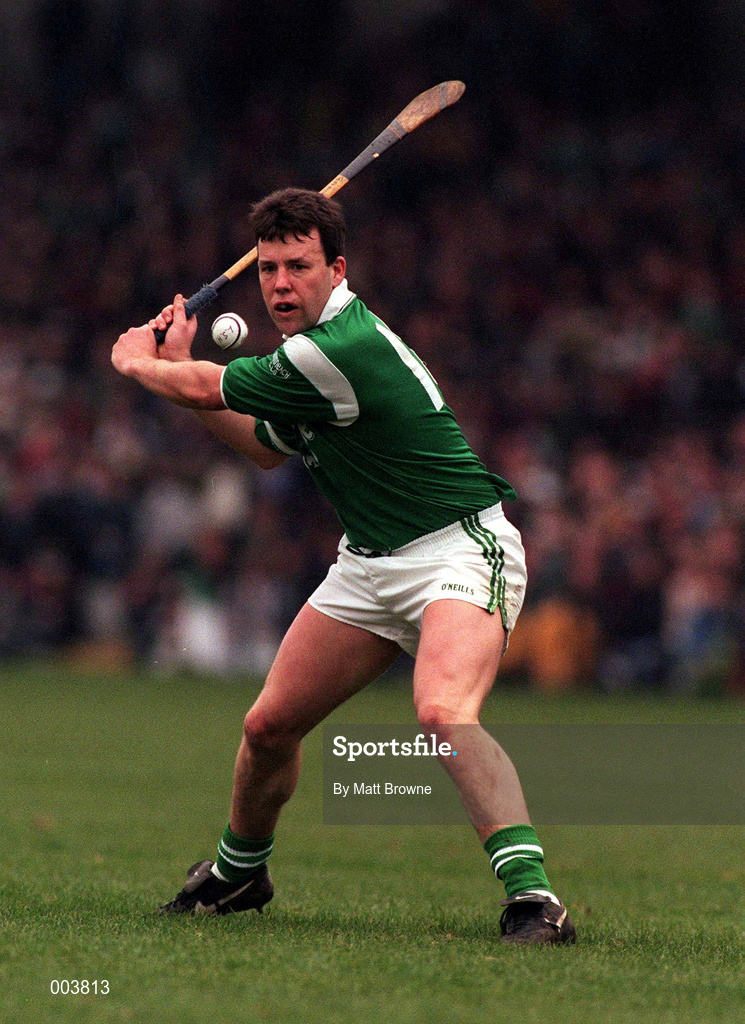 22 March 1998; Gary Kirby of Limerick during the Church & General National Hurling League Division 1A match between Limerick and Clare at the Gaelic Grounds in Limerick. Photo by Matt Browne/Sportsfile