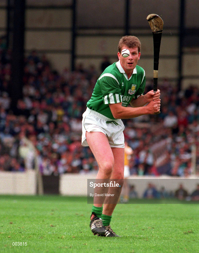 7 August 1994; Ger Hegarty of Limerick during the All-Ireland Senior Hurling Championship Semi-Final match between Limerick and Antrim at Croke Park in Dublin. Photo by David Maher/Sportsfile