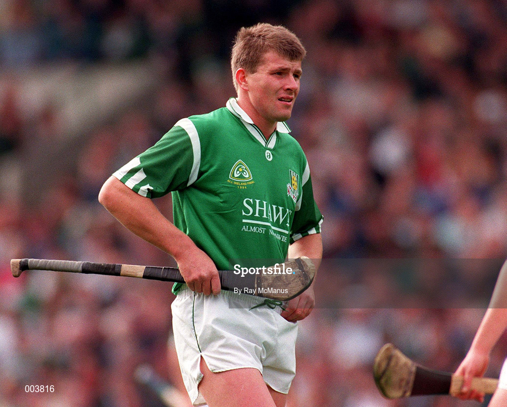 4 September 1994; Ger Hegarty of Limerick during the All-Ireland Senior Hurling Championship Final match between Limerick and Offaly at Croke Park in Dublin. Photo by Ray McManus/Sportsfile