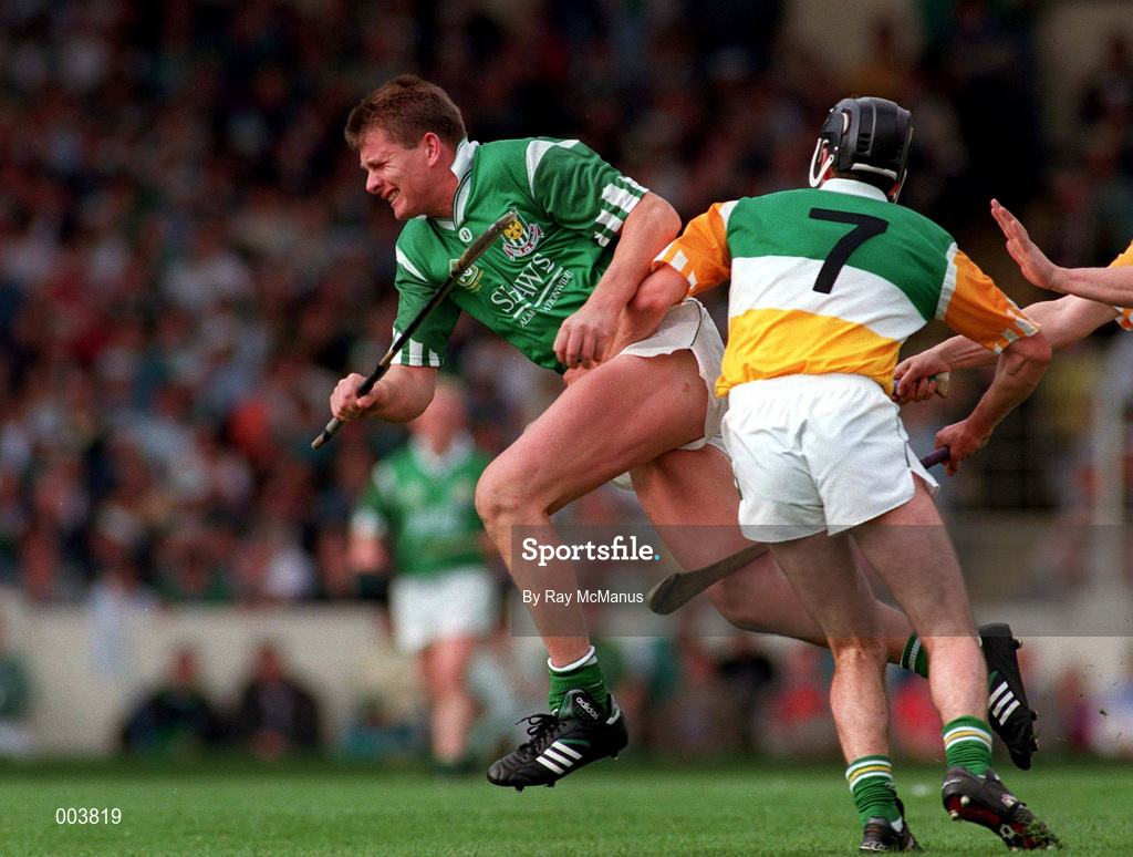 4 September 1994; Ger Hegarty of Limerick during the All-Ireland Senior Hurling Championship Final match between Limerick and Offaly at Croke Park in Dublin. Photo by Ray McManus/Sportsfile