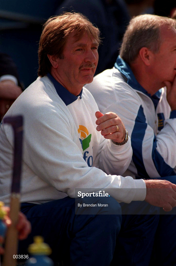 25 May 1997; Waterford Manager Gerald McCarthy during the Guinness Munster Senior Hurling Championship Quarter-Final match between Limerick and Waterford at Semple Stadium in Thurles, Tipperary. Photo by Brendan Moran/Sportsfile