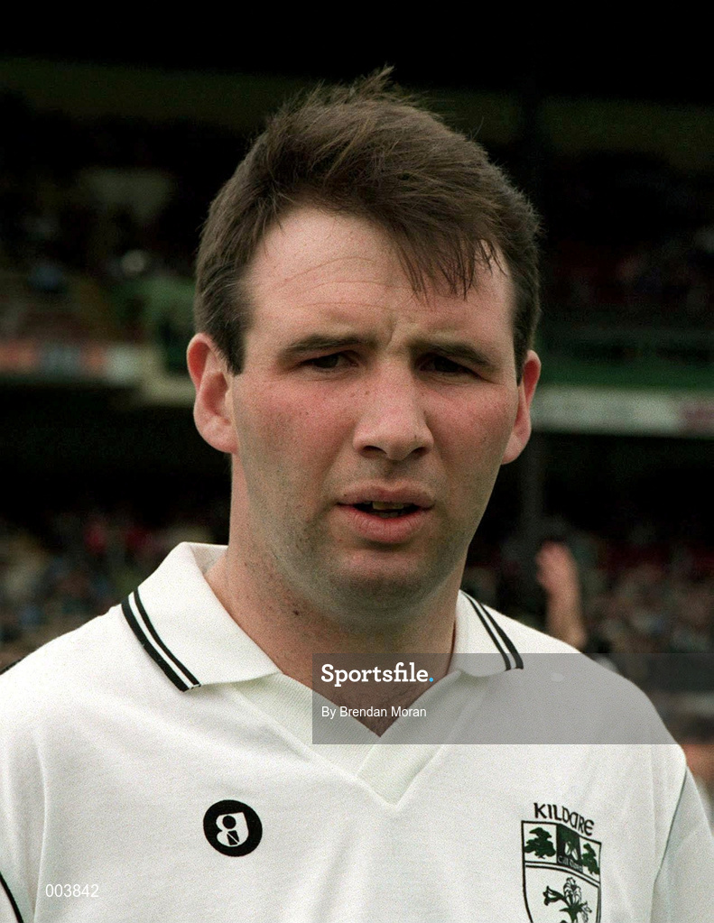 18 June 1994; Glenn Ryan of Kildare before the Leinster Senior Football Championship Quarter-Final match between Dublin and Kildare at Croke Park in Dublin. Photo by Ray McManus/Sportsfile
