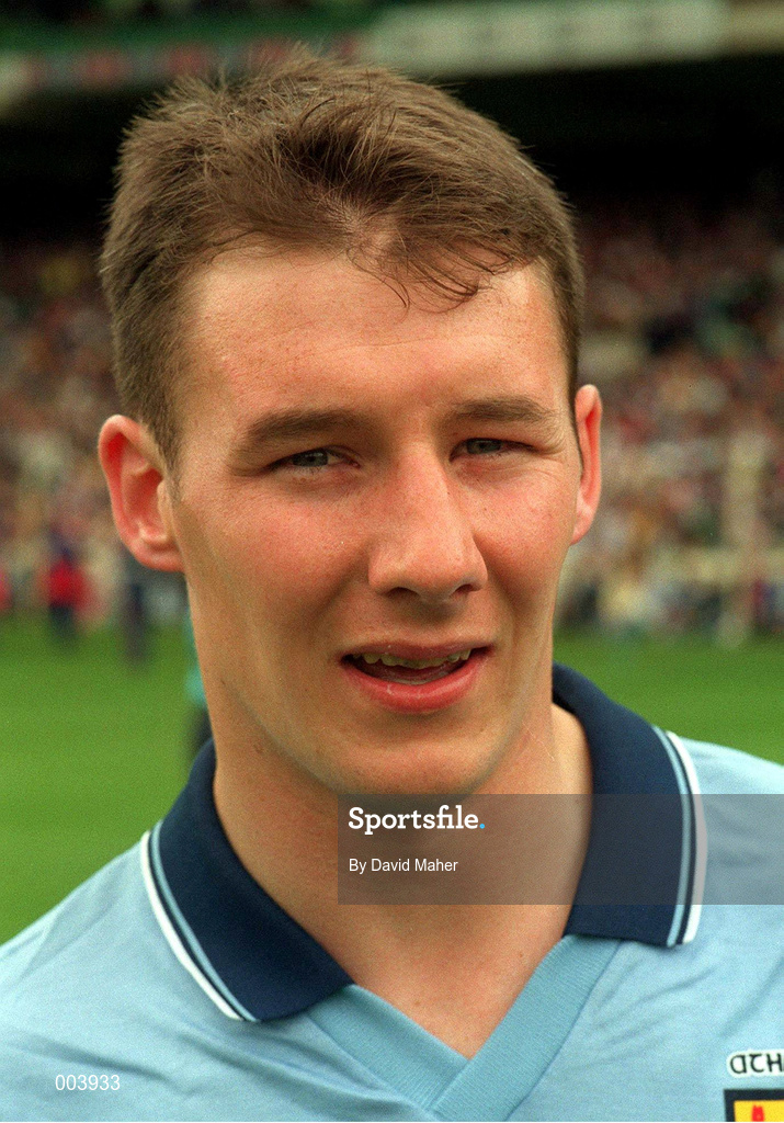 4 July 1993; Jim Gavin of Dublin ahead of the Leinster Senior Football Championship Semi-Final match between Dublin and Meath at Croke Park in Dublin. Photo by David Maher/Sportsfile