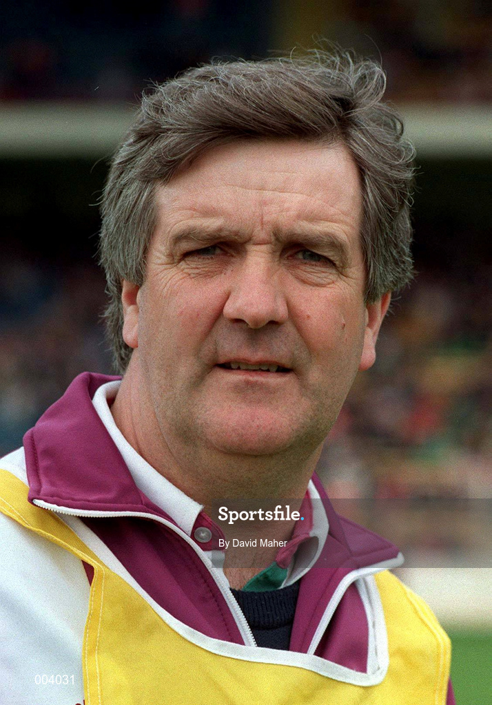 17 April 1994; Westmeath manager Marrie Kerrigan during the Church & General National Football League Semi-Final match between Meath and Westmeath at Croke Park in Dublin. Photo by David Maher/Sportsfile