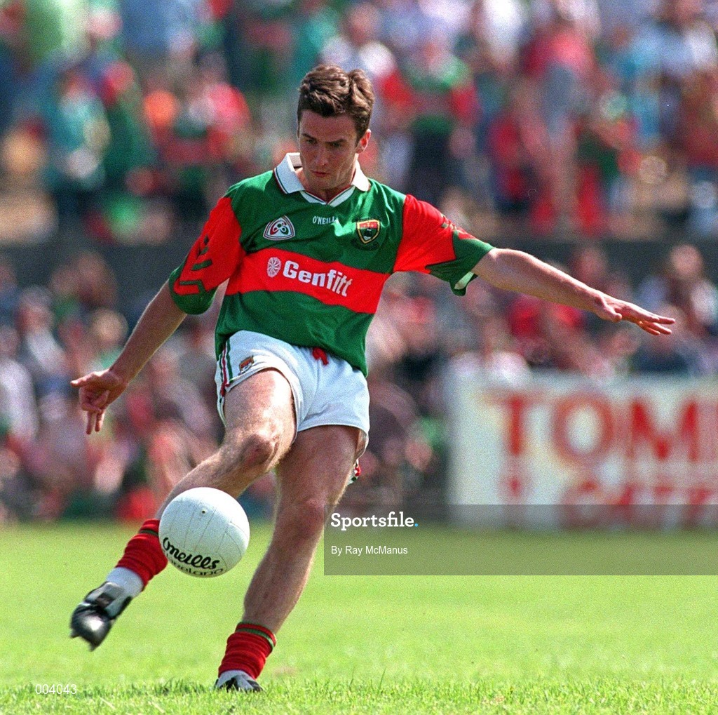 25 May 1997; Maurice Sheridan of Mayo during the GAA Football Senior Championship Quarter-Final match between Galway and Mayo at Tuam Stadium in Tuam, Galway. Photo by Ray McManus/Sportsfile