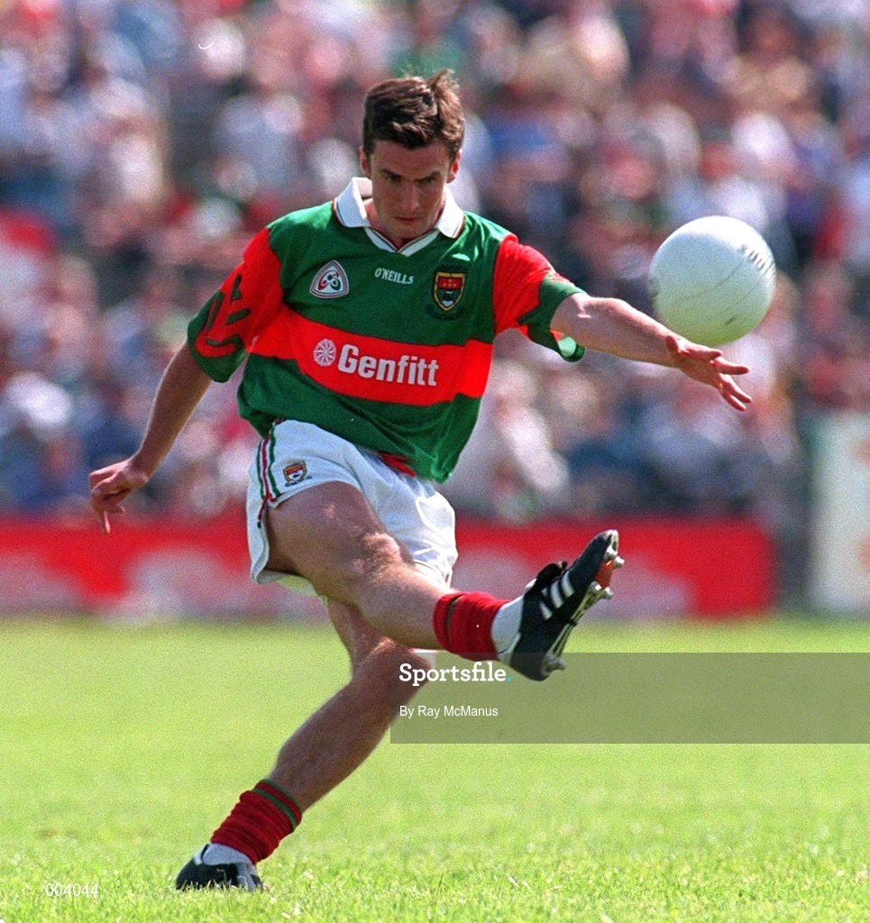 25 May 1997; Maurice Sheridan of Mayo during the GAA Football Senior Championship Quarter-Final match between Galway and Mayo at Tuam Stadium in Tuam, Galway. Photo by Ray McManus/Sportsfile